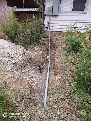 Underground electrical lines — AltoService project photo 379