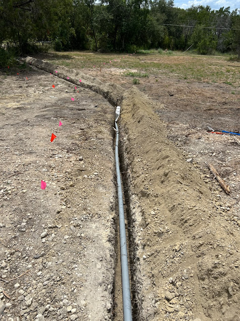 Underground electrical lines — AltoService project photo 491