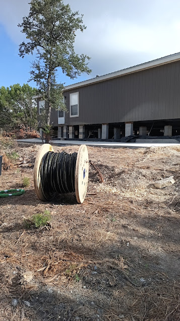 Underground electrical lines — AltoService project photo 497