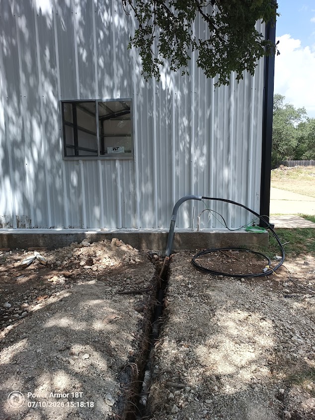 Underground electrical lines — AltoService project photo 527