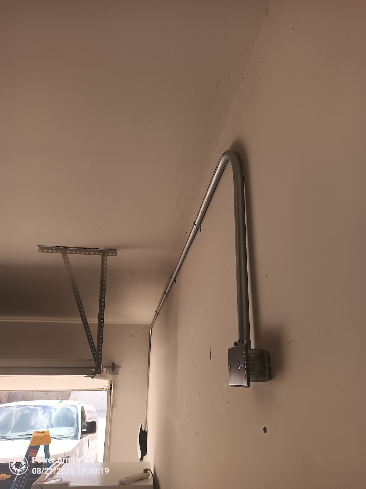 Conduit electrical work - Garage Conduit Run