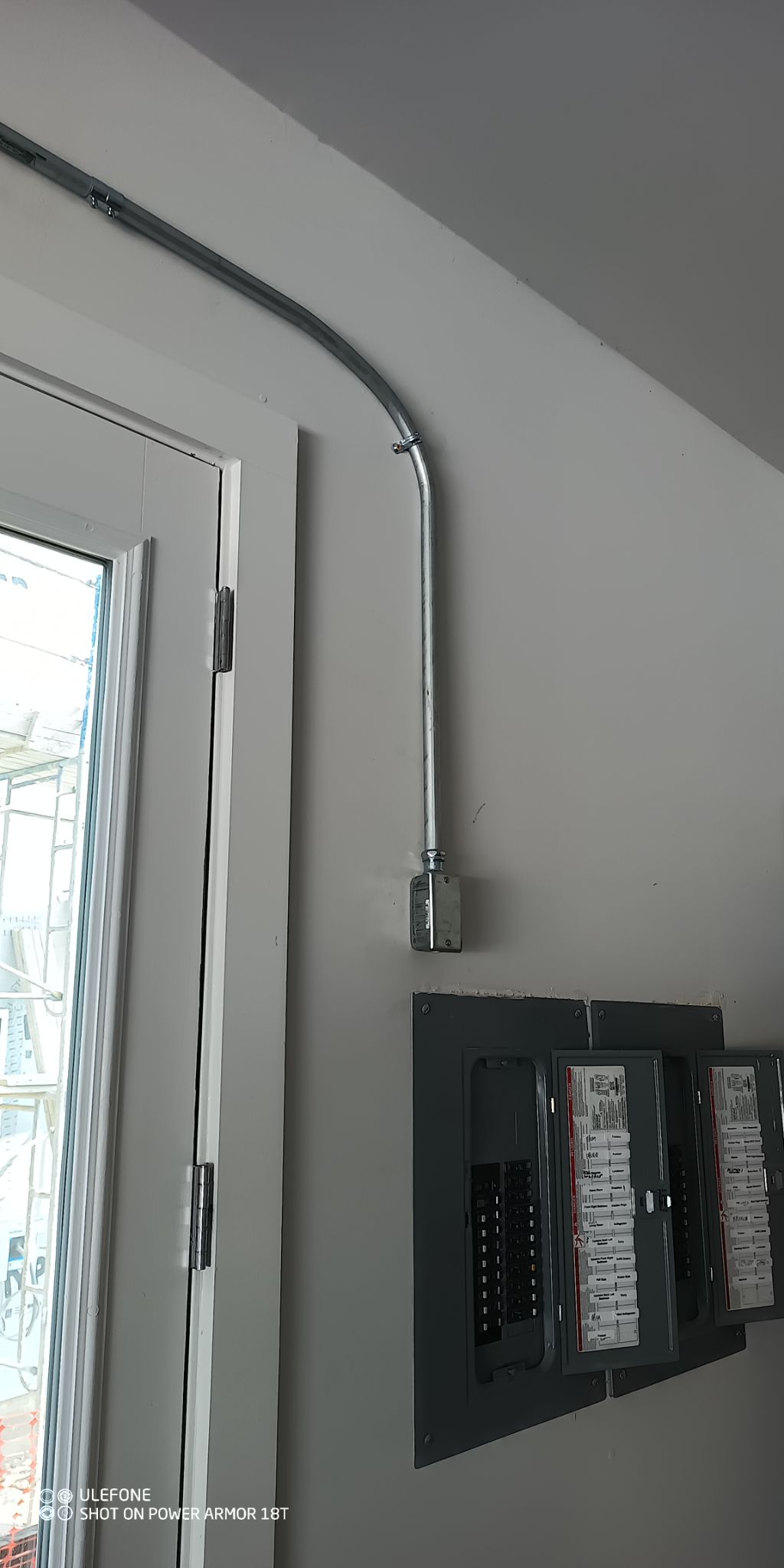Conduit electrical work - Work 080