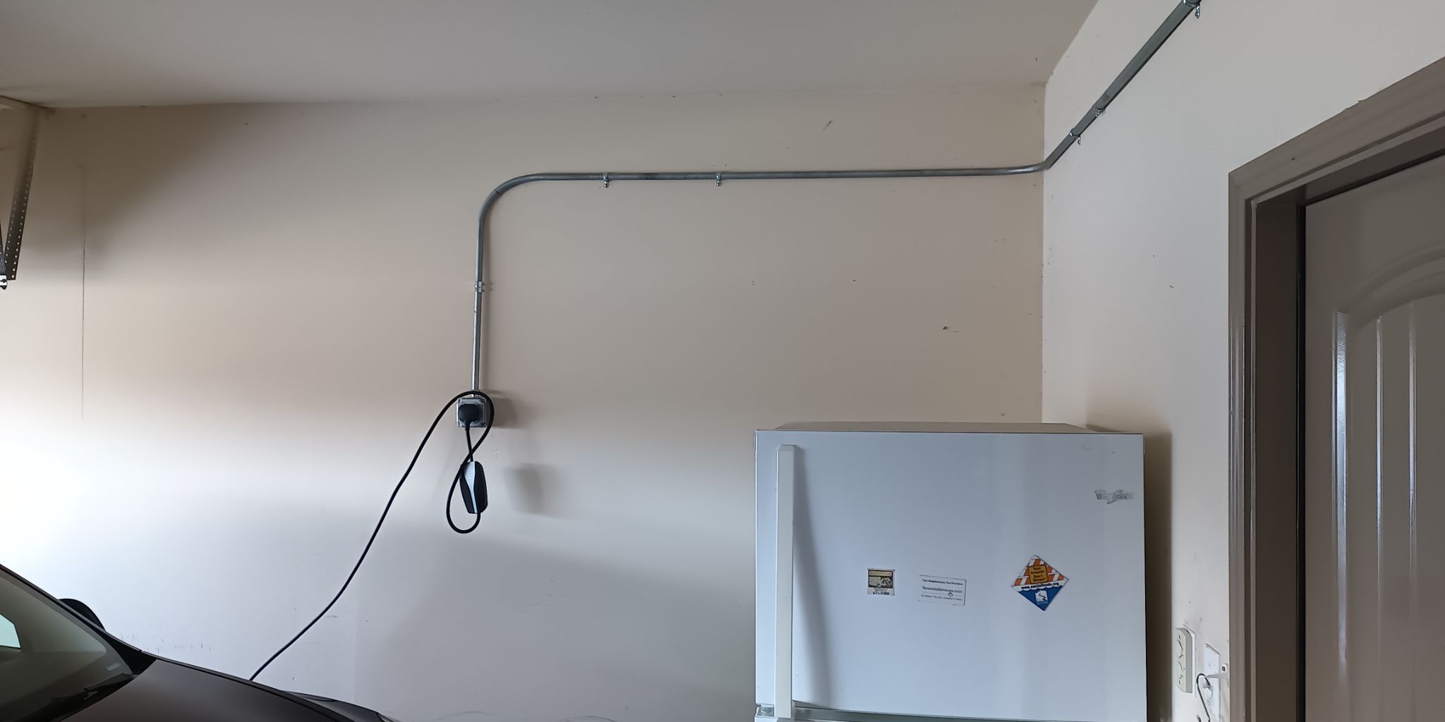 Conduit electrical work - Work 142