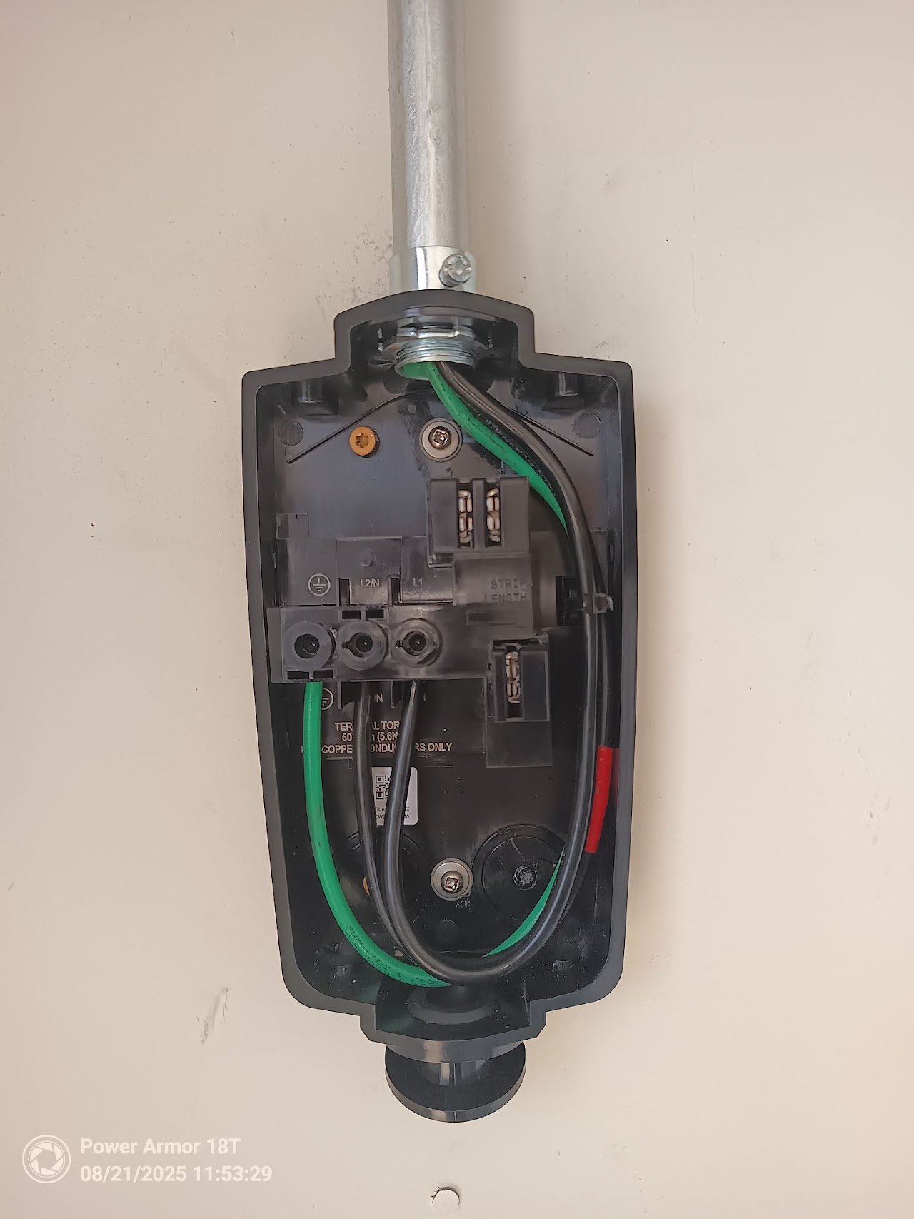 New 200A electrical panel installation