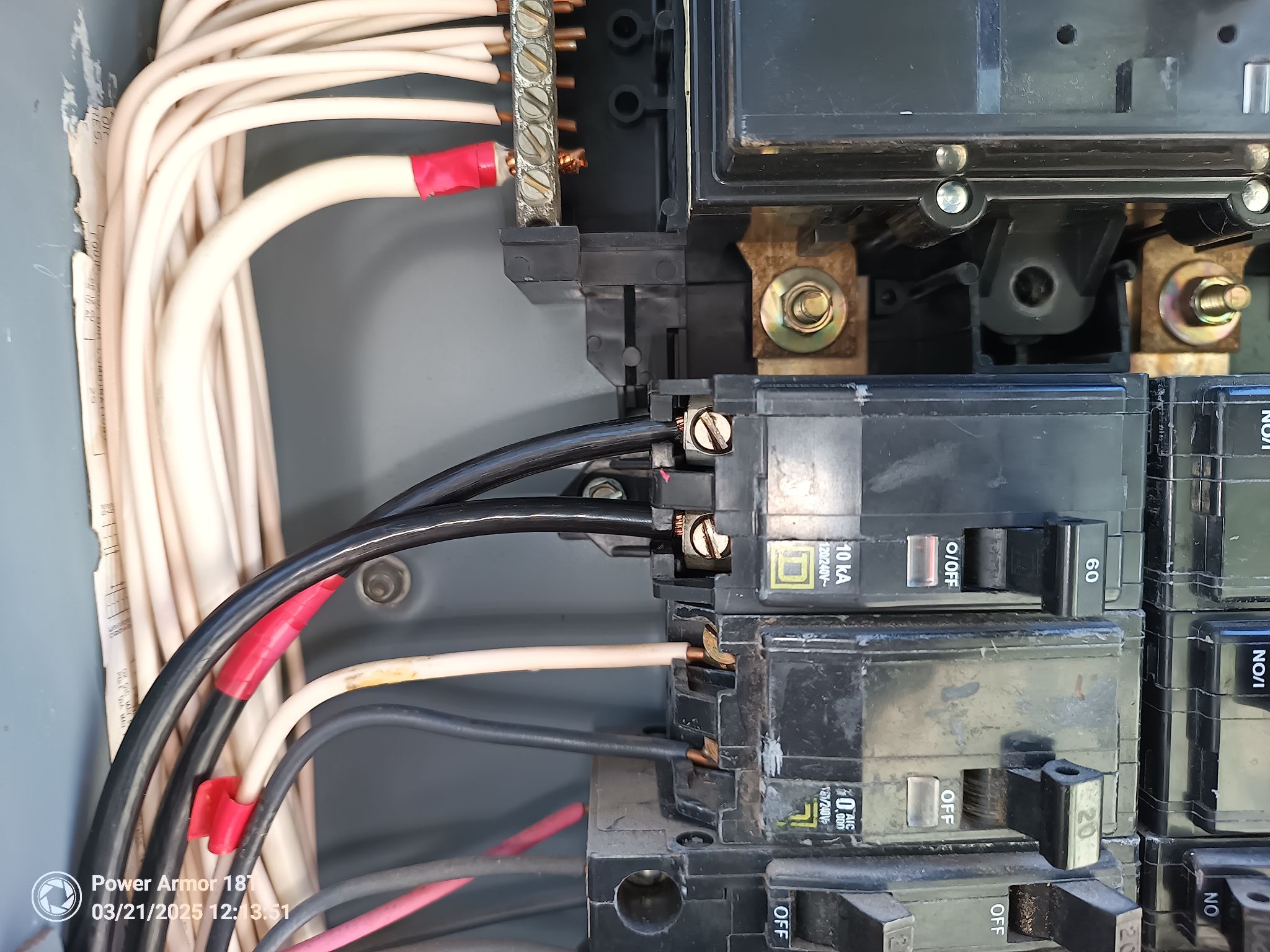 Panels electrical work - Work 032