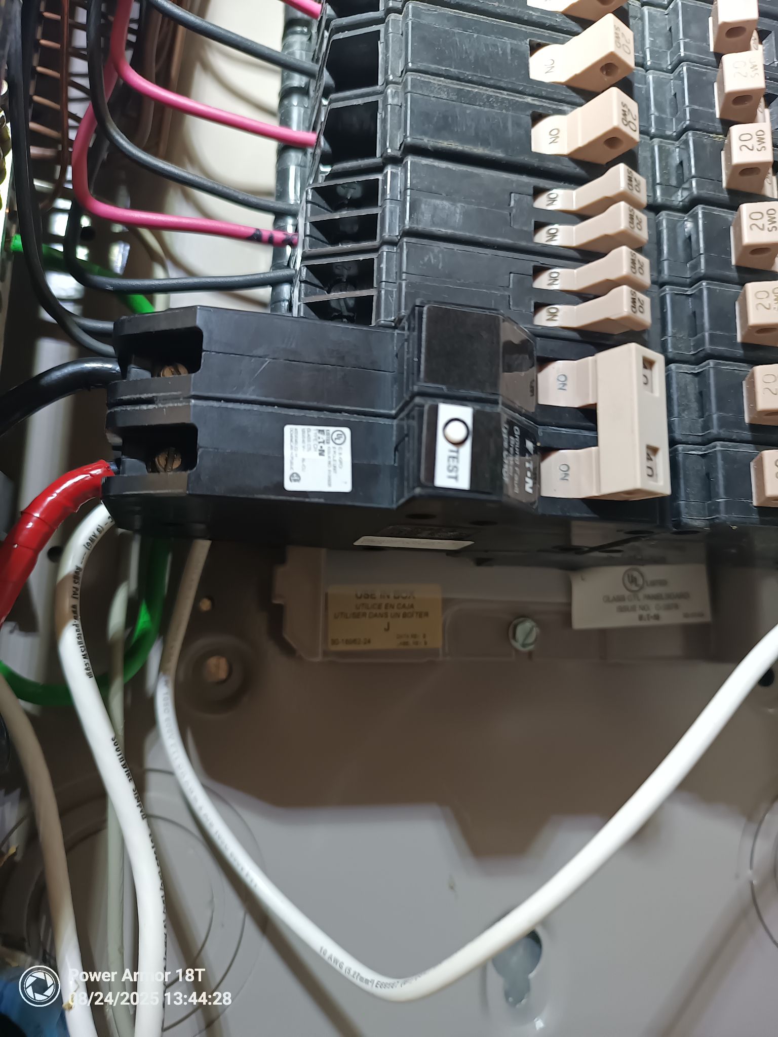 Panels electrical work - Work 114