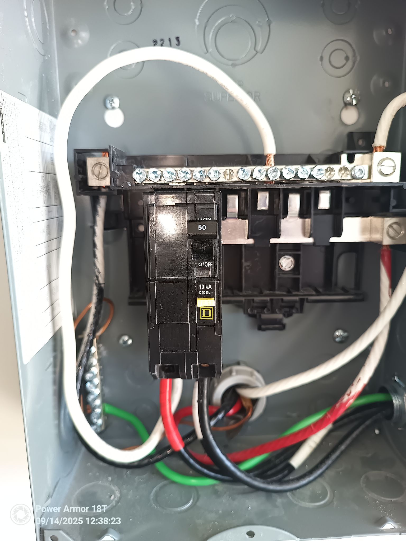 Panels electrical work - Work 118
