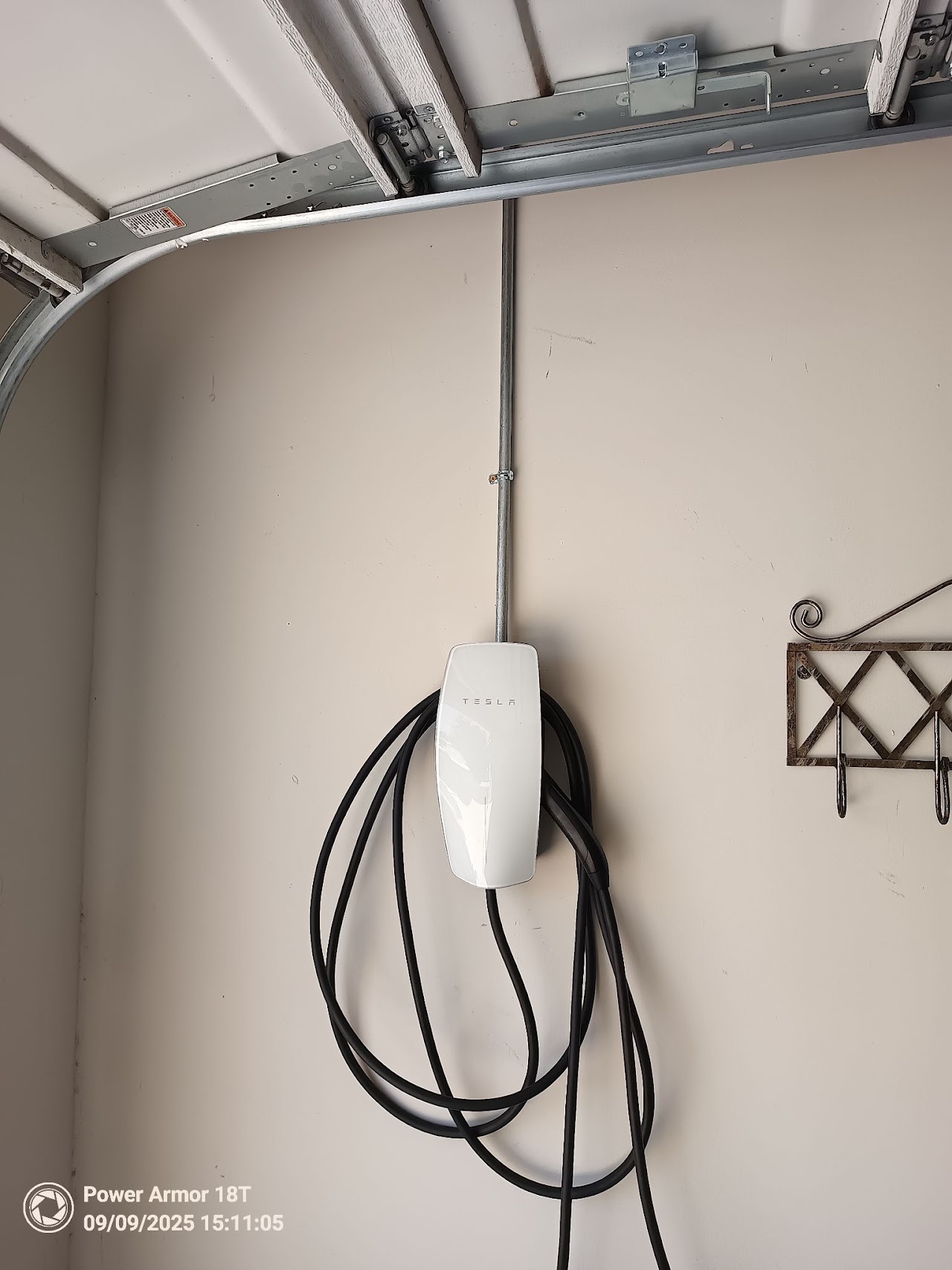 Dual Tesla Wall Connector installation