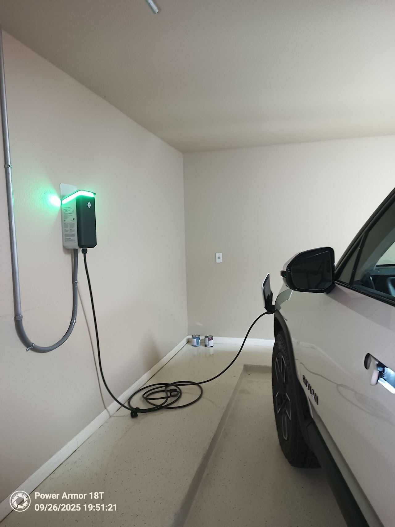 Tesla electrical work - Tesla Charger Active