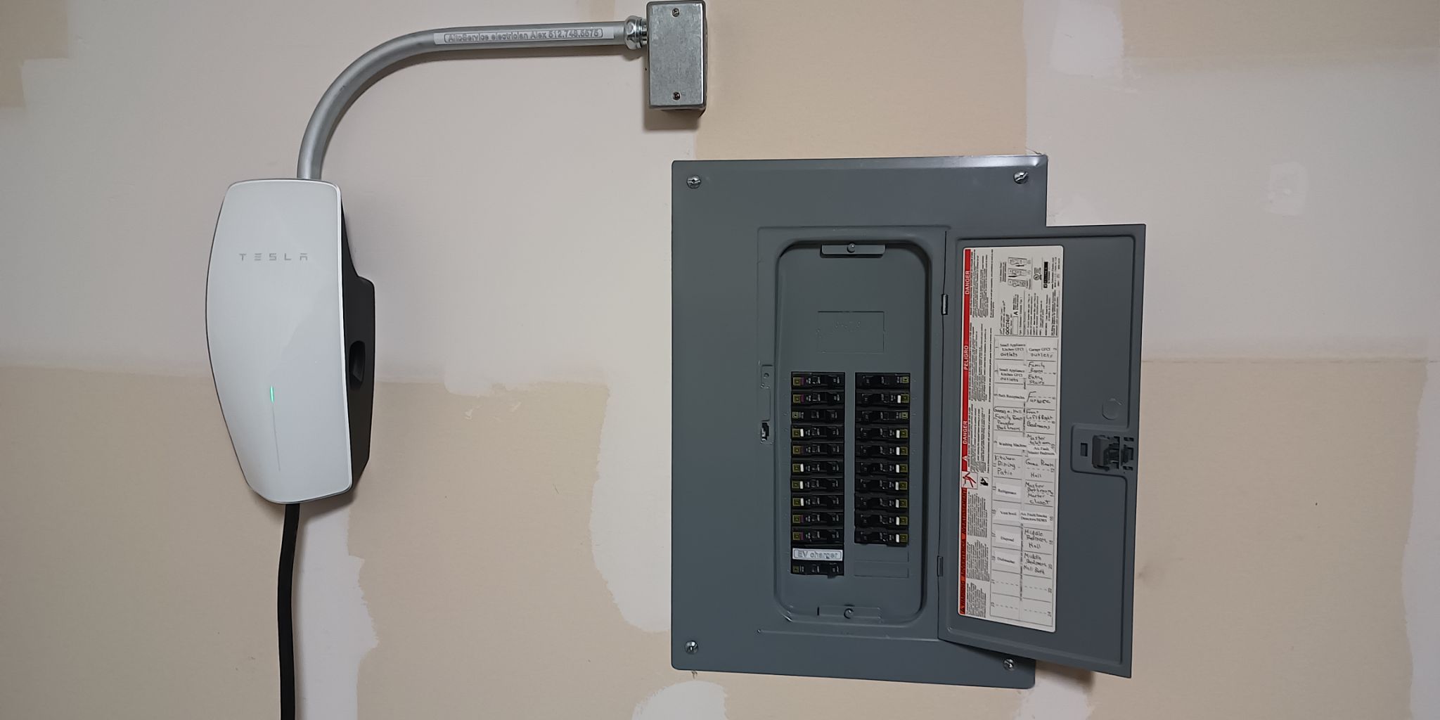 Tesla electrical work - Work 082